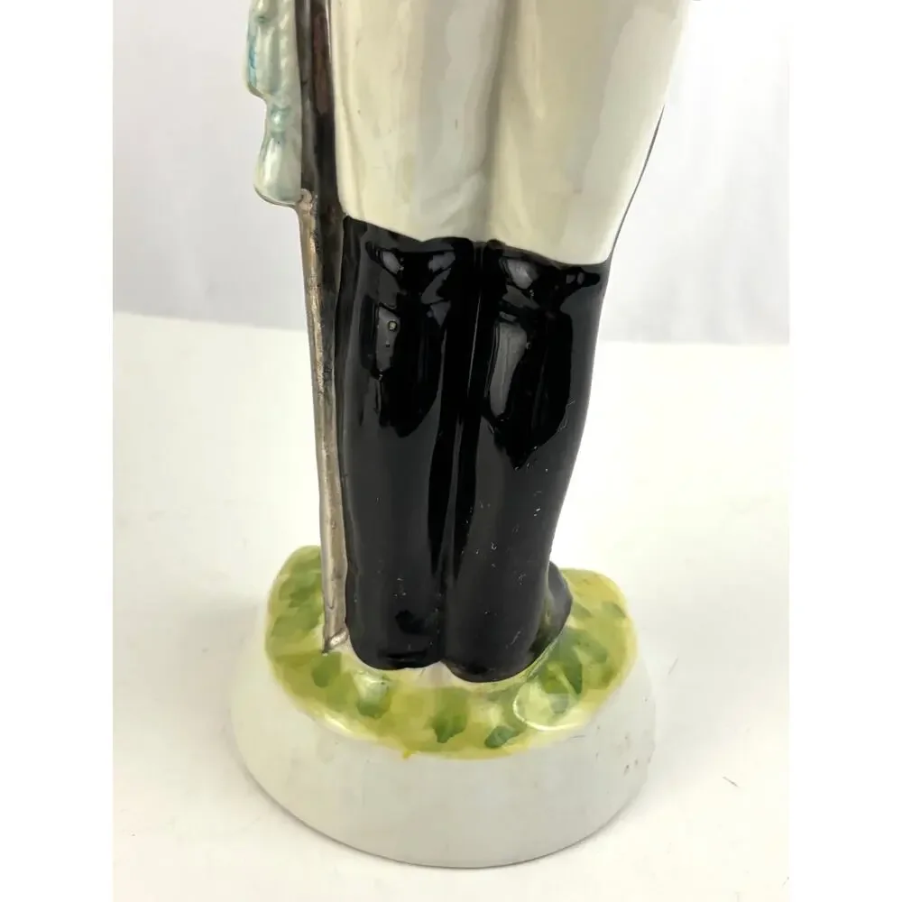 Vintage Italian Sicilian Guard‎ Ceramic Decanter 1960s Barware 18